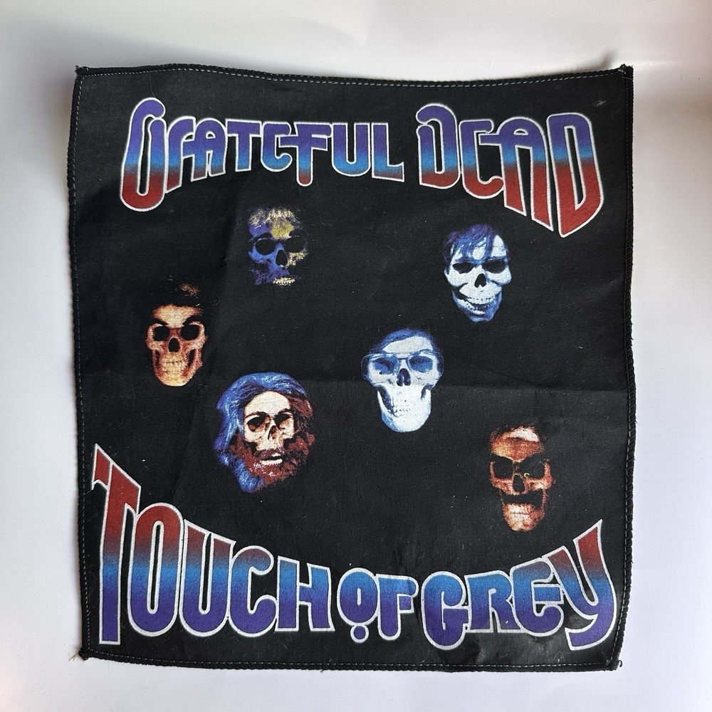 Vintage 1990s Unused Rare Grateful Dead TOUCH OF GREY Back Patch
